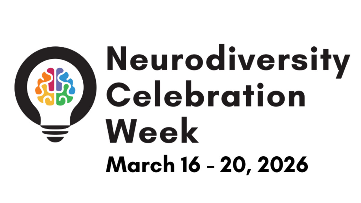 Neurodiversity Celebration Week Logo 2026