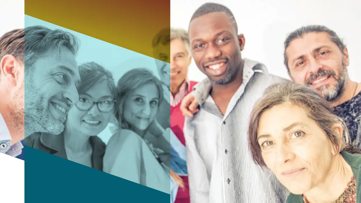 A diverse group of 25-49 year old learners.